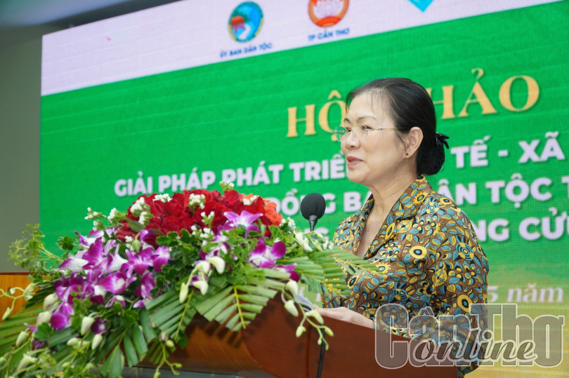 Đề xuất nhiều giải pháp phát triển kinh tế - xã hội bền vững đối với đồng bào dân tộc thiểu số vùng ĐBSCL