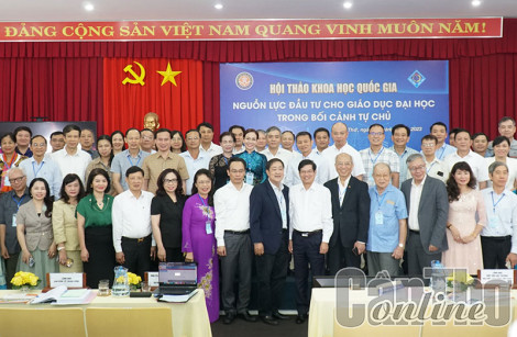 Hội thảo về nguồn lực đầu tư giáo dục đại học trong bối cảnh tự chủ