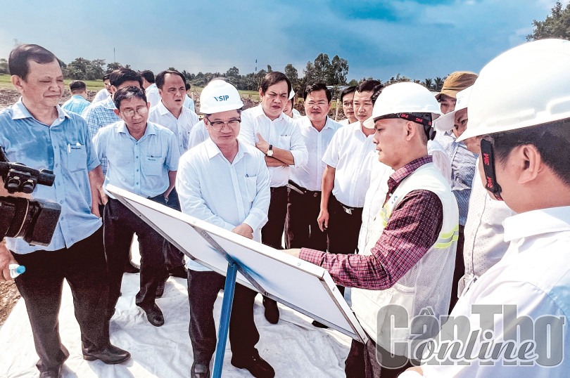 Đồng hành cùng nhà đầu tư triển khai Khu công nghiệp Vĩnh Thạnh, giai đoạn 1