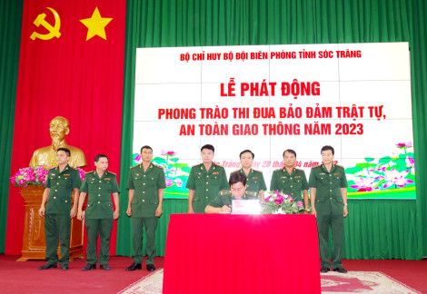 កង​ទ័ព​ការ​ពារ​ព្រំ​ដែន​ខេត្ត​សុក​ត្រាំង បំ​ផុស​ចលនា ប្រ​ឡង​ប្រ​ណាំង​ធានា​សណ្តាប់​ធ្នាប់​ សុវត្ថិ​ភាព​ចរាចរណ៍​
