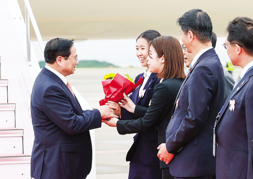 Thủ tướng Phạm Minh Chính bắt đầu dự Hội nghị thượng đỉnh G7 và làm việc tại Nhật Bản