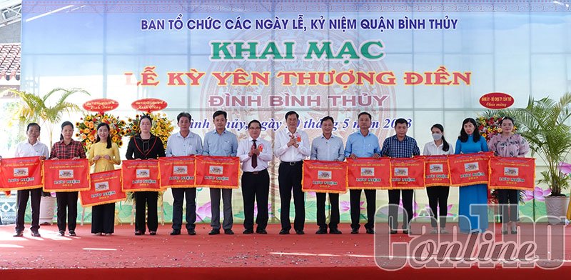 Long trọng tổ chức Lễ hội Kỳ yên Thượng điền Đình Bình Thủy và Lễ hội Kỳ yên Hạ điền Đình Thới Bình