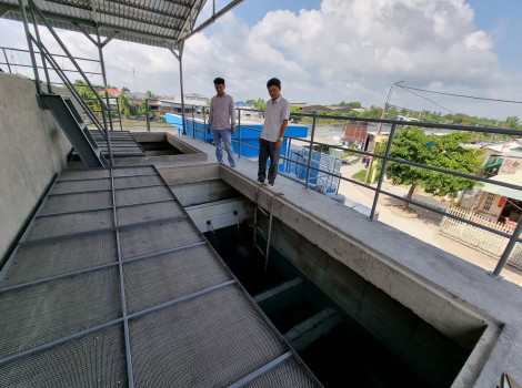 Khai thác từ nước ngầm sang nước mặt phục vụ cấp nước khu vực nông thôn 