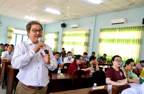 Cử tri huyện Phong Ðiền kiến nghị đầu tư nâng cấp hạ tầng giao thông