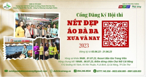 Chính thức mở cổng đăng ký Hội thi "Nét đẹp áo bà ba xưa và nay" năm 2023