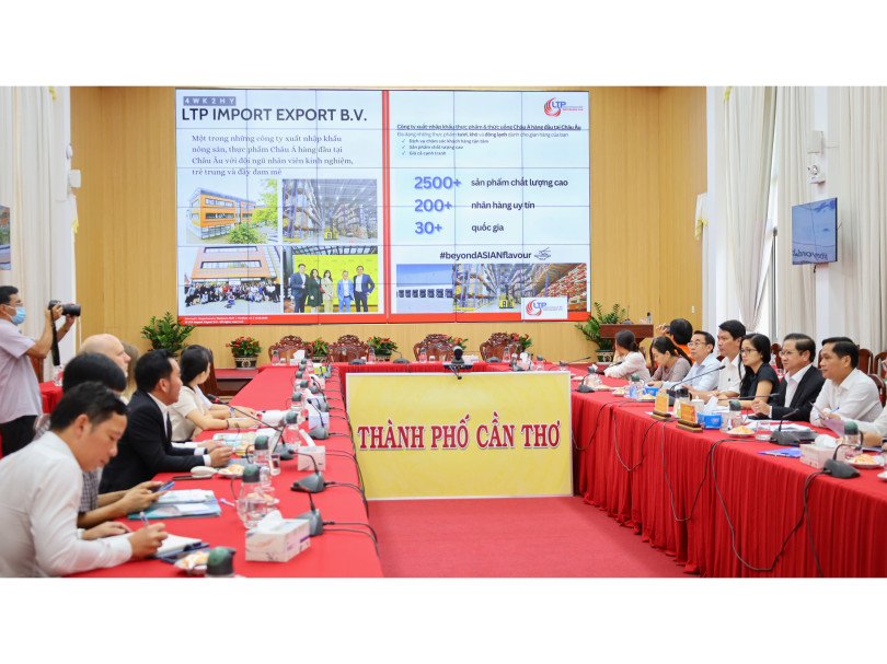 Lãnh đạo thành phố tiếp các nhà đầu tư Hà Lan