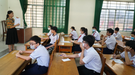 Hỗ trợ thí sinh bị thương tham gia Kỳ thi tuyển sinh lớp 10