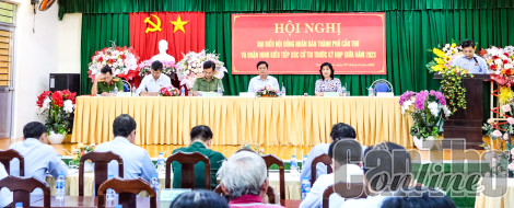 Cử tri kiến nghị nhiều vấn đề liên quan dự án giao thông, chỉnh trang đô thị