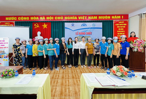 Phụ nữ thực hiện mô hình 3 tự quản về an ninh trật tự, an toàn giao thông, vệ sinh môi trường