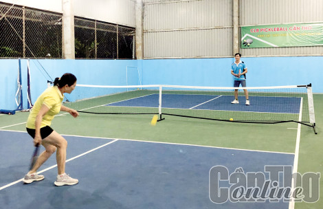 Pickleball - môn thể thao mới xuất hiện tại Cần Thơ