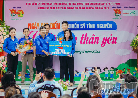 Hơn 4.000 công trình, phần việc và hoạt động hưởng ứng Chiến dịch Thanh niên tình nguyện hè