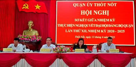 Thốt Nốt cần phát huy lợi thế
để trở thành một quần thể cảng, công nghiệp quan trọng của vùng ĐBSCL