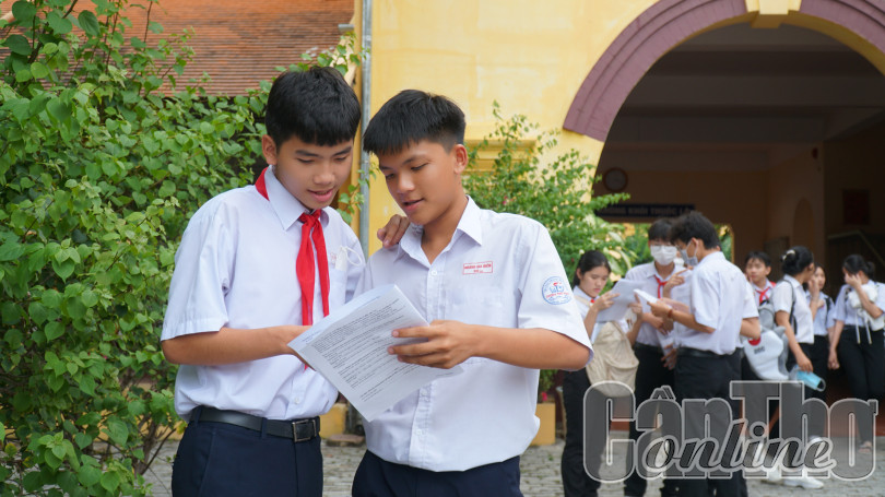 17 giờ ngày 15-6: TP Cần Thơ công bố kết quả Kỳ thi tuyển sinh vào lớp 10 THPT năm học 2023-2024