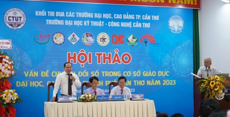Hội thảo chuyển đổi số trong cơ sở giáo dục đại học, cao đẳng TP Cần Thơ