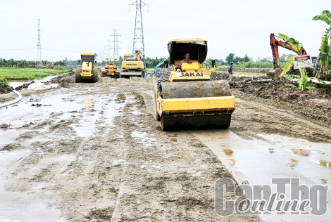 Vĩnh Thạnh đảm bảo tiến độ các công trình trọng điểm
