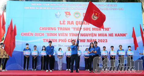 Ra quân Chiến dịch tình nguyện “Mùa hè xanh” và Chương trình “Tiếp sức mùa thi”