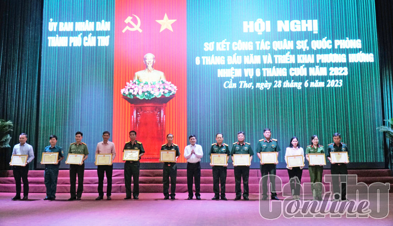 Đảm bảo hoàn thành tốt cuộc diễn tập khu vực phòng thủ thành phố năm 2023