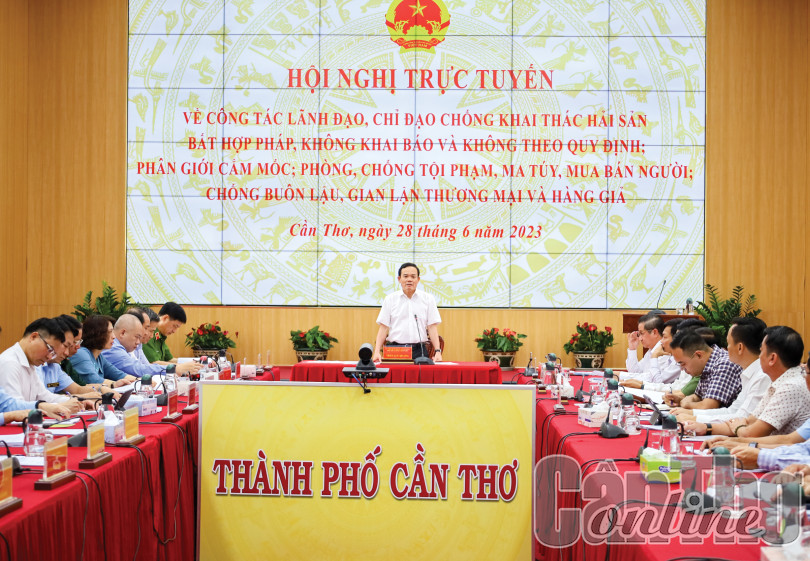 Phó Thủ tướng Trần Lưu Quang chủ trì hội nghị trực tuyến với 13 tỉnh, thành phố Tây Nam Bộ