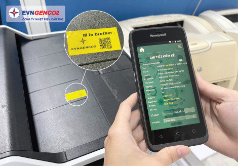 Chuyển đổi số trong công tác kiểm kê công cụ, dụng cụ tại Công ty Nhiệt điện Cần Thơ