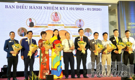 Đại hội Câu lạc bộ doanh nhân đồng hương Bạc Liêu- Cà Mau tại TP Cần Thơ