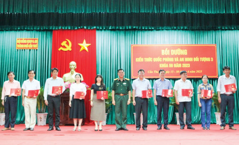 Quyết tâm thực hiện tốt nhiệm vụ quân sự, quốc phòng