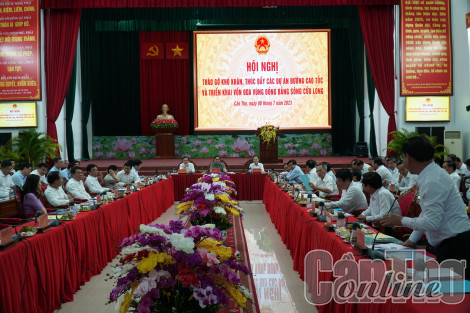 Tháo gỡ khó khăn, thúc đẩy các dự án đường cao tốc và triển khai vốn ODA vùng ĐBSCL