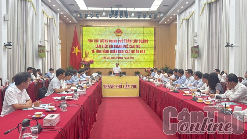 Quyết liệt tháo gỡ khó khăn, đẩy nhanh tiến độ các dự án ODA của TP Cần Thơ