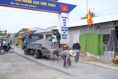 Huy động hơn 404.600 tỉ đồng đầu tư chương trình xây dựng nông thôn mới