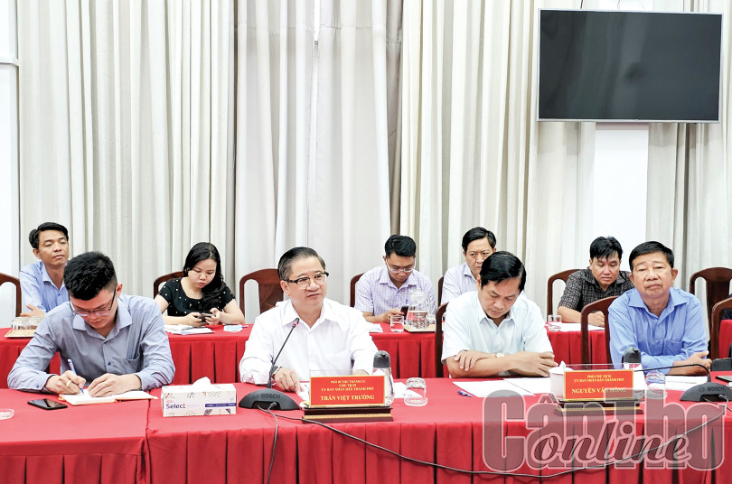 Lãnh đạo thành phố tiếp và làm việc với Đoàn công tác của Ngân hàng Thế giới