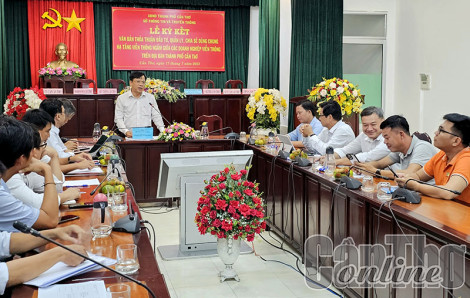 Ký kết thỏa thuận đầu tư, quản lý, chia sẻ dùng chung hạ tầng viễn thông ngầm trên địa bàn TP Cần Thơ