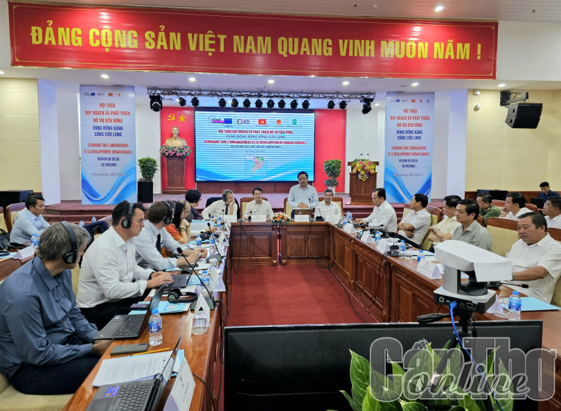 Hội thảo về Quy hoạch và phát triển đô thị bền vững vùng ĐBSCL