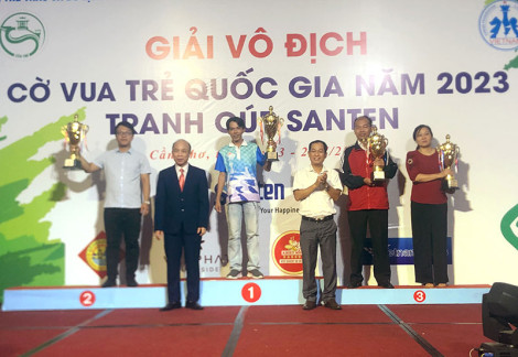Kết thúc Giải vô địch Cờ vua trẻ quốc gia năm 2023