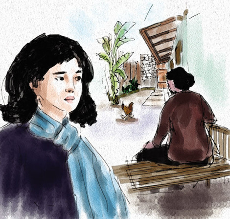 Khu vườn của má