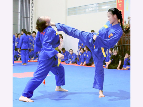 Nữ võ sĩ đạt cấp cao đẳng Vovinam trẻ nhất Cần Thơ