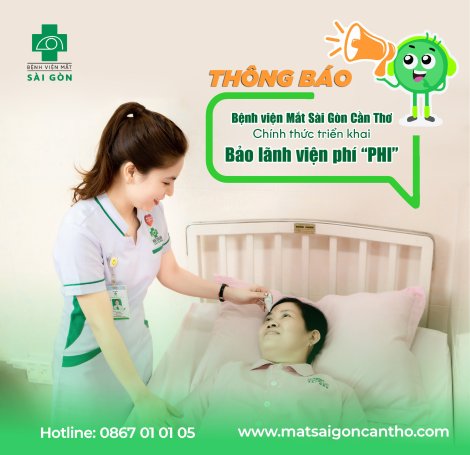 Ra mắt dịch vụ bảo lãnh viện phí tại Bệnh viện Mắt Sài Gòn Cần Thơ