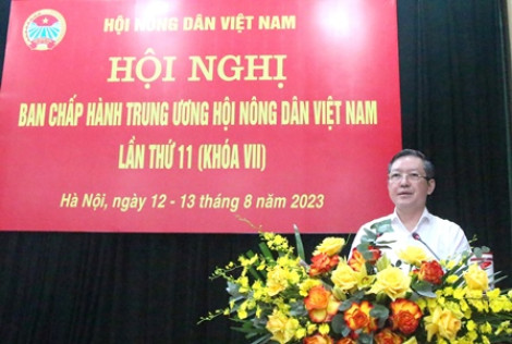 Khai mạc Hội nghị Ban Chấp hành Trung ương Hội Nông dân Việt Nam lần thứ 11 Khóa VII