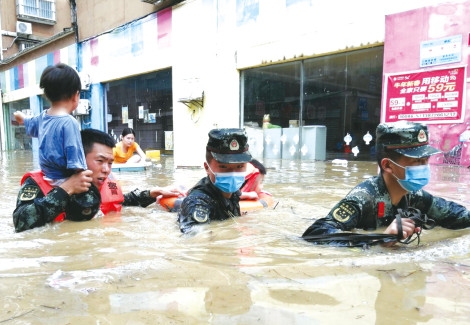 Trung Quốc oằn mình chống lũ