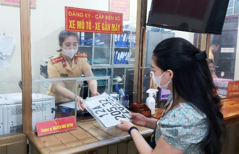 Đối tượng không được đăng ký xe
