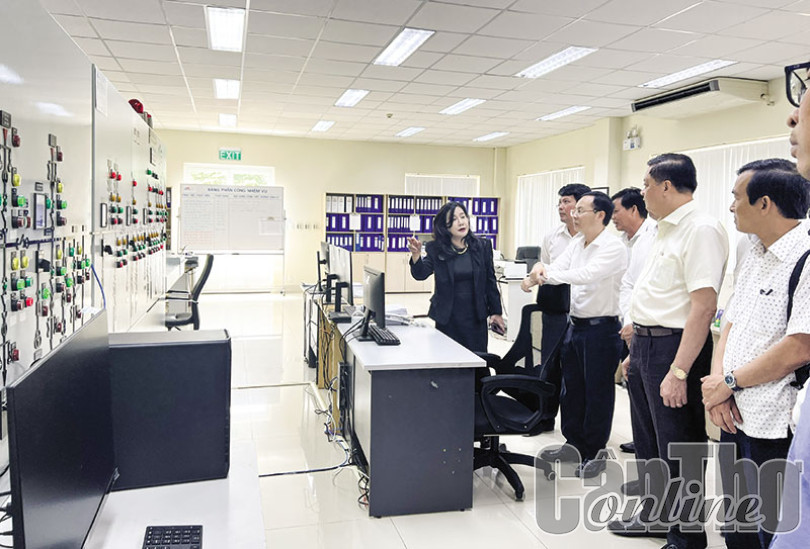 Ðoàn công tác TP Cần Thơ khảo sát, nghiên cứu kinh nghiệm phát triển Khu công nghiệp Phú Mỹ 3 và Khu đô thị Vạn Phúc
