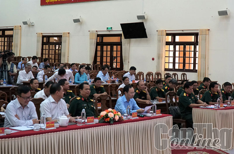 Triển khai các Chỉ thị, Ý định diễn tập khu vực phòng thủ TP Cần Thơ năm 2023