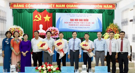 Đại hội Hội Hữu nghị Việt Nam - Bỉ TP Cần Thơ nhiệm kỳ 2023-2028 thành công tốt đẹp