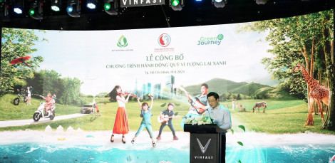 Vingroup công bố chương trình hành động của Quỹ Vì tương lai xanh