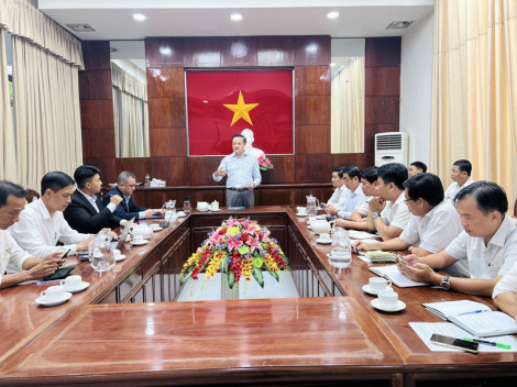 Kịp thời hỗ trợ Công ty CP Thanh Bình Phú Mỹ tìm hiểu đầu tư dự án Khu công nghiệp Vĩnh Thạnh giai đoạn 2