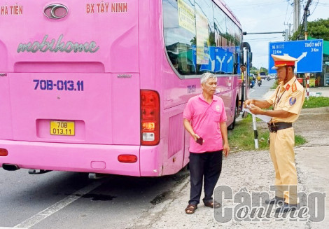Tổng kiểm soát ô tô khách, ô tô vận tải hàng hóa bằng container