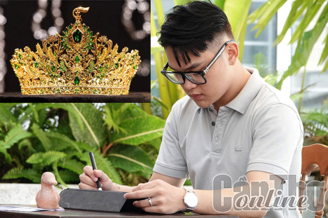 Nguyễn Hoàng Khang ghi dấu ấn với “Ðôi cánh hòa bình”