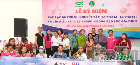 Chăm lo hỗ trợ phụ nữ khuyết tật vươn lên hòa nhập cộng đồng