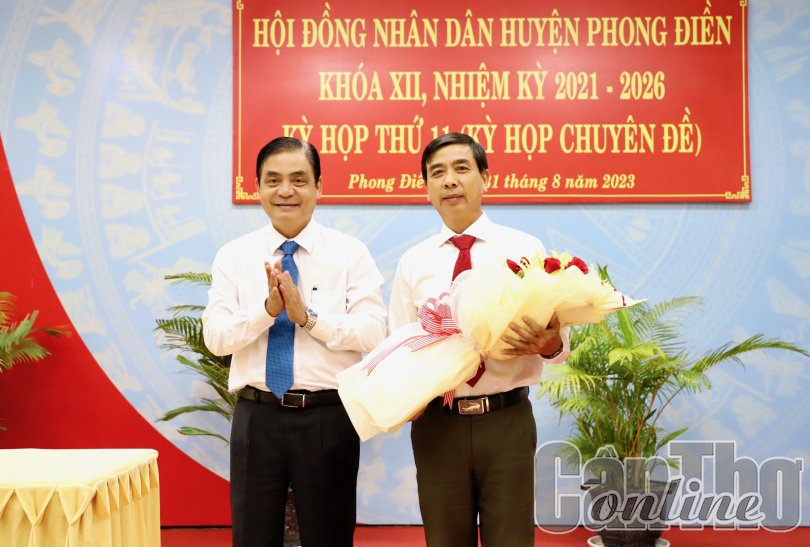 Ông Bùi Công Tạo được bầu làm Phó Chủ tịch HĐND huyện Phong Điền