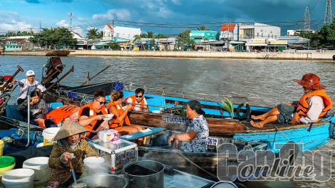 Du lịch Cần Thơ đón hơn 4,8 triệu lượt khách