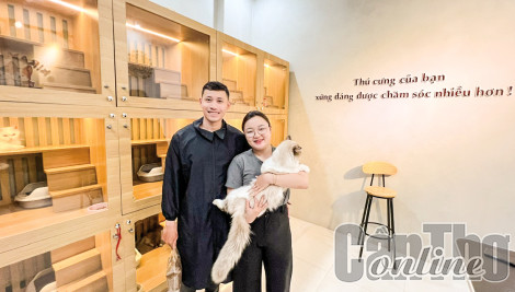 Khởi nghiệp với dịch vụ “khách sạn” thú cưng