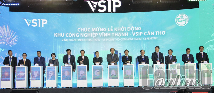 Khởi động dự án Khu công nghiệp VSIP Cần Thơ